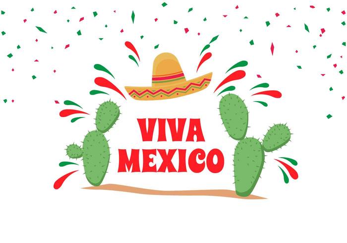 700x490 Viva Mexico Illustration Vector