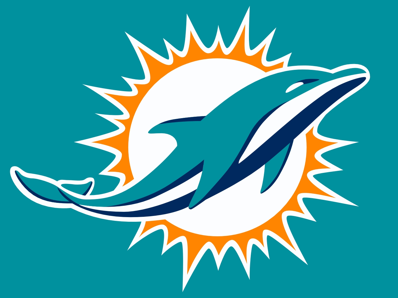 Miami Dolphins Logo Vector at Collection of Miami Dolphins Logo Vector free
