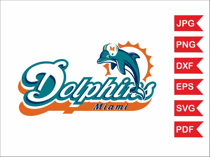 Miami Dolphins Logo Vector at Vectorified.com | Collection of Miami ...