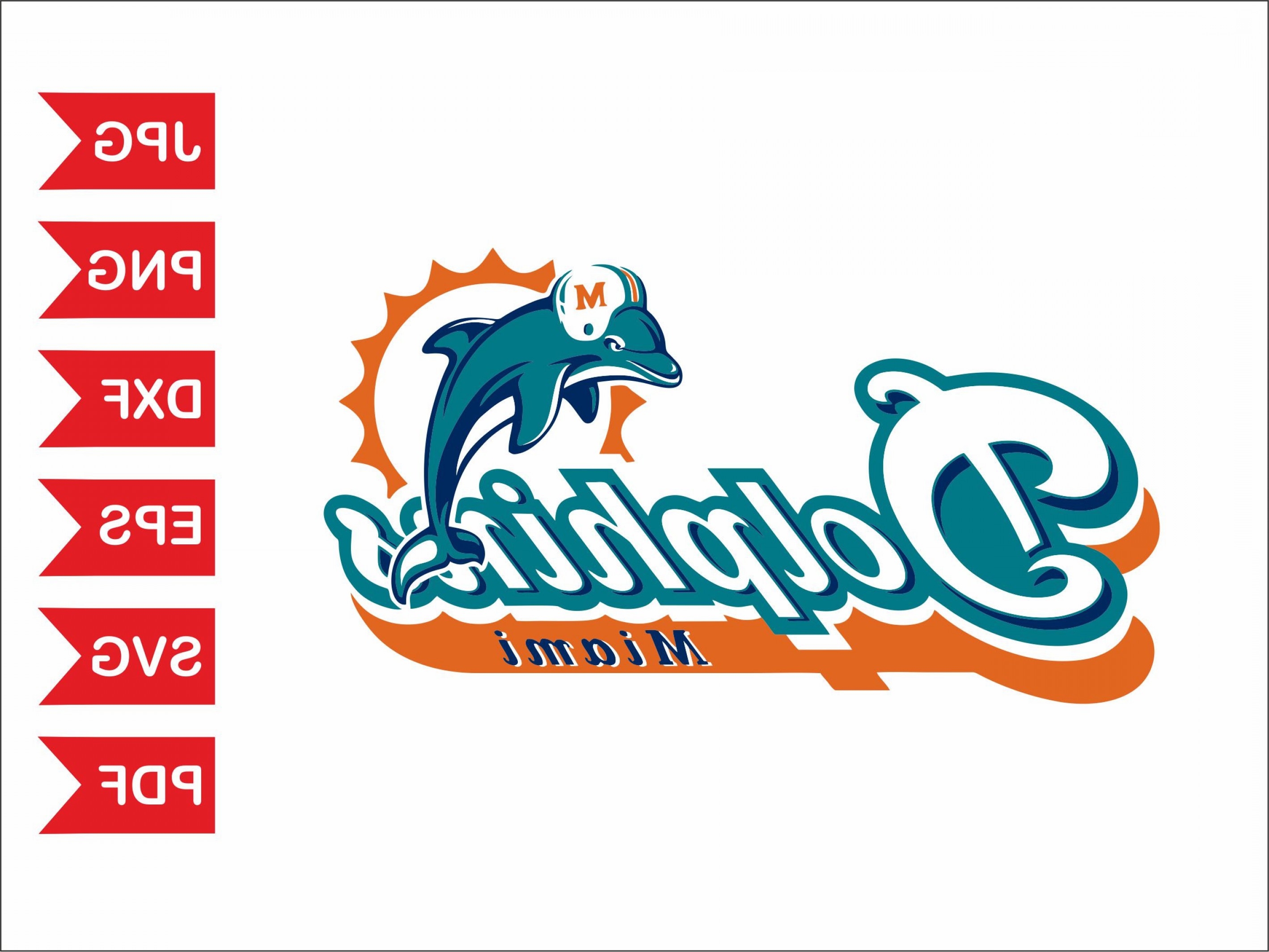 Miami Dolphins Logo Vector at Vectorified.com | Collection of Miami ...