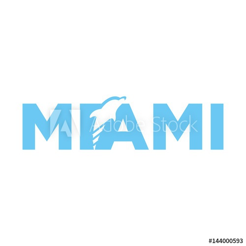 500x500 Dolphin Logo Vector Miami Logo