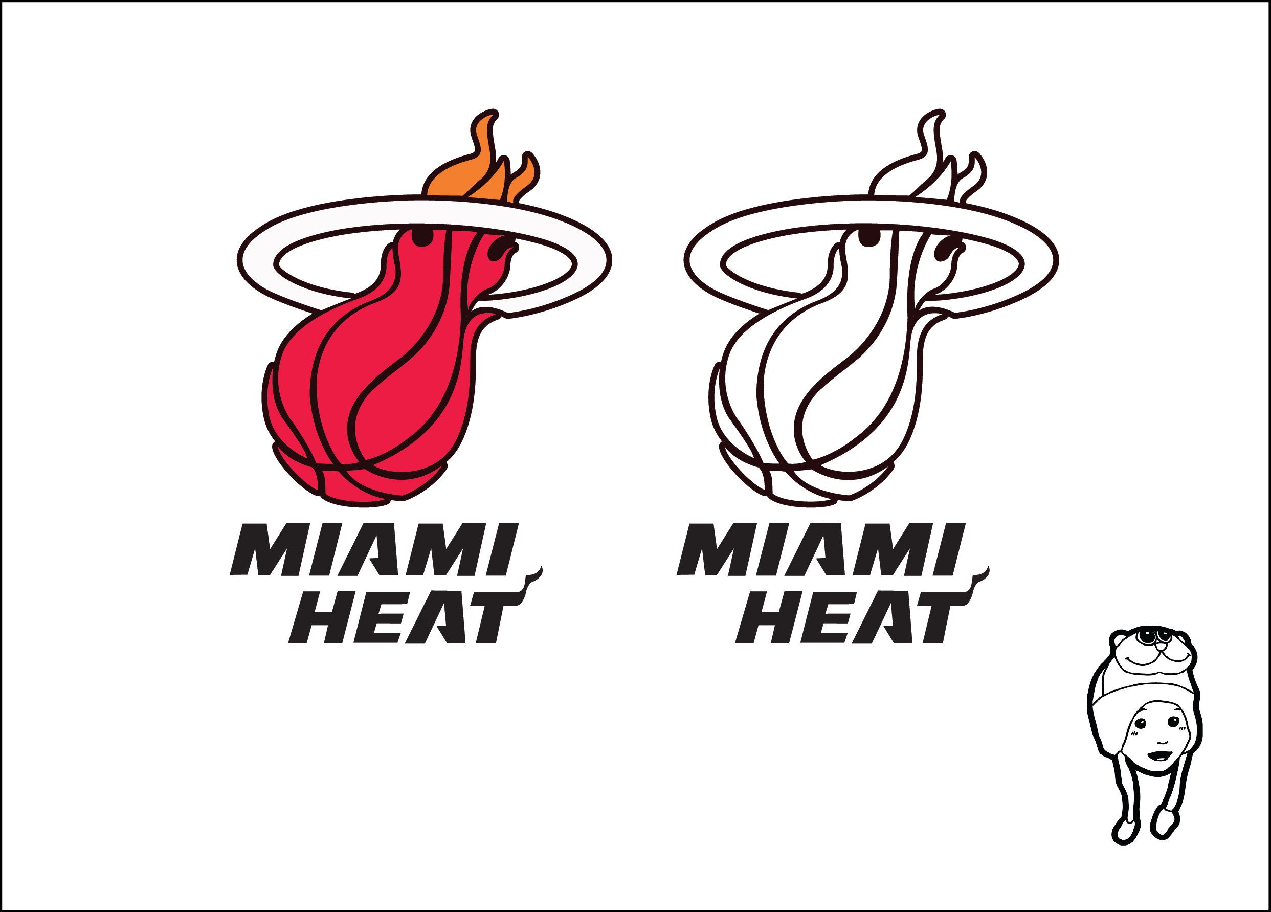 Miami Heat Logo Vector at Vectorified.com | Collection of Miami Heat