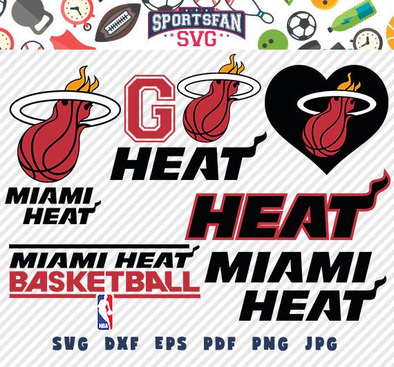 Miami Heat Logo Vector at Vectorified.com | Collection of Miami Heat Logo Vector free for ...