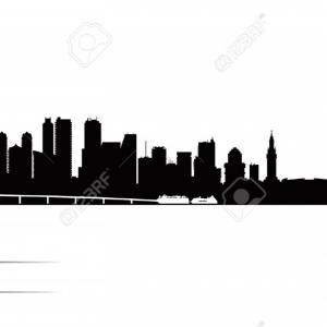 300x300 Photostock Vector New York Skyline Chicago Skyline Miami Skyline