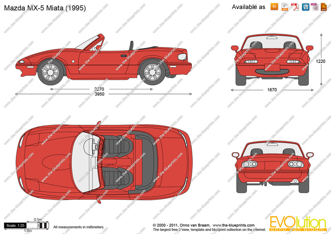 Miata Vector at Vectorified.com | Collection of Miata Vector free for ...