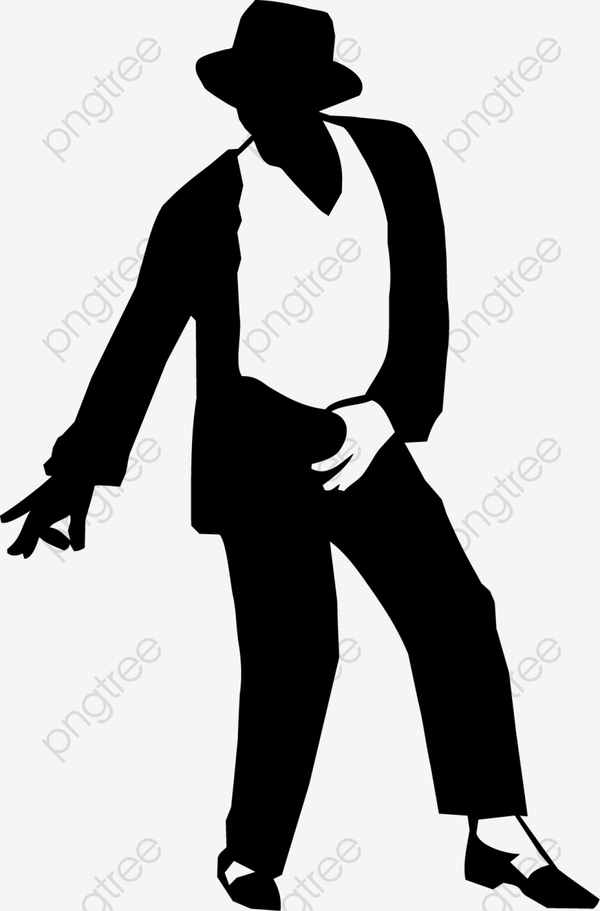 1200x1821 Michael Jackson Dancing Silhouette Material, Popular Dance, King