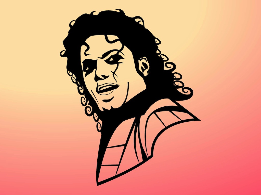 1024x768 Michael Jackson Vector Art Graphics