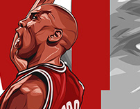 202x158 Michael Jordan Vector Art On Behance