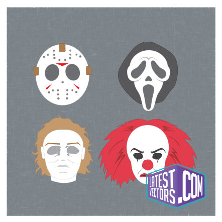 Vector Horror Characters 442x442 Vector Horror Characters