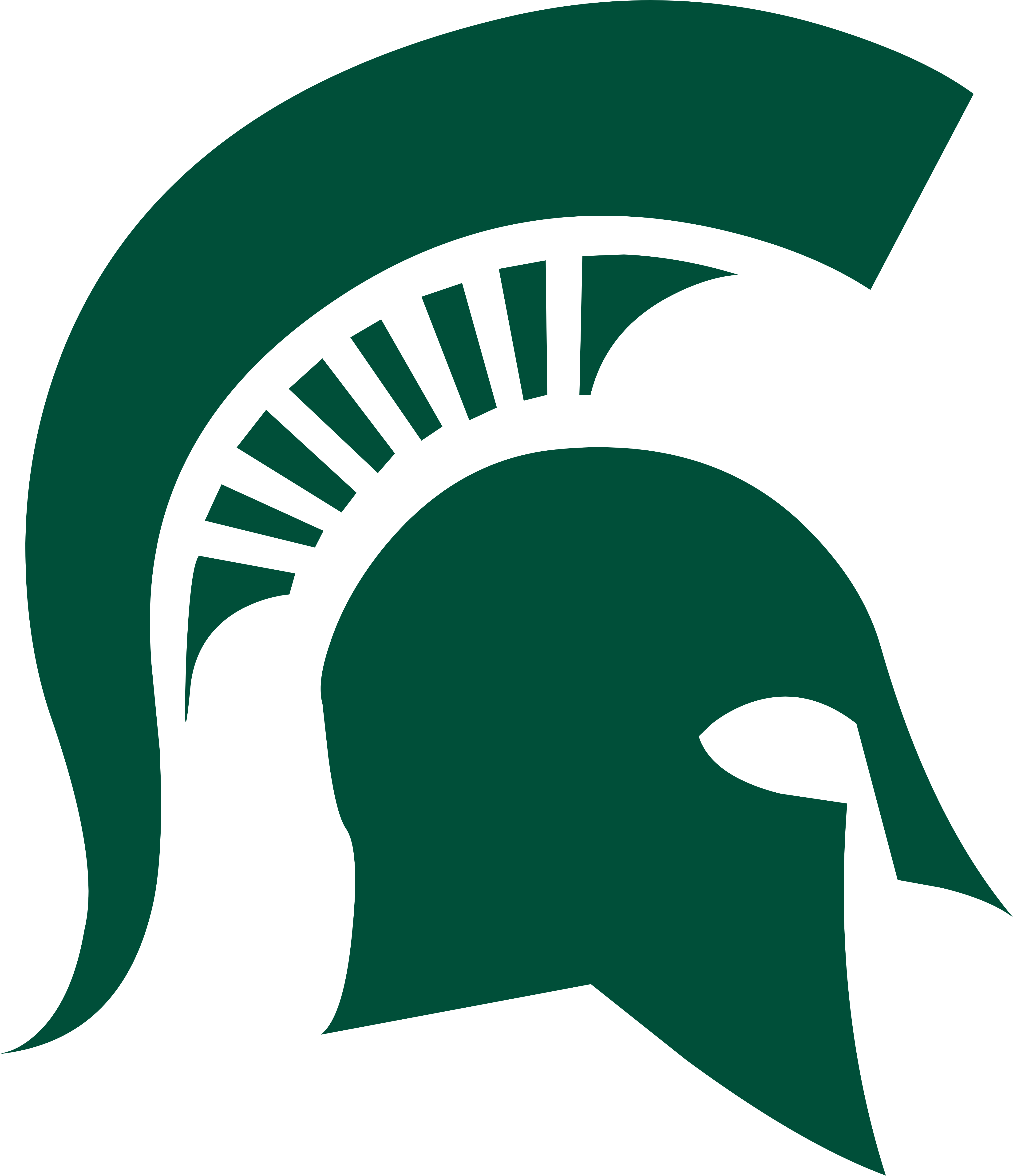4308x5000 Michigan State University Logos Download