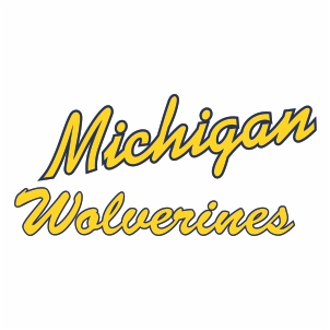 302x302 Michigan Wolverines Logo Vector