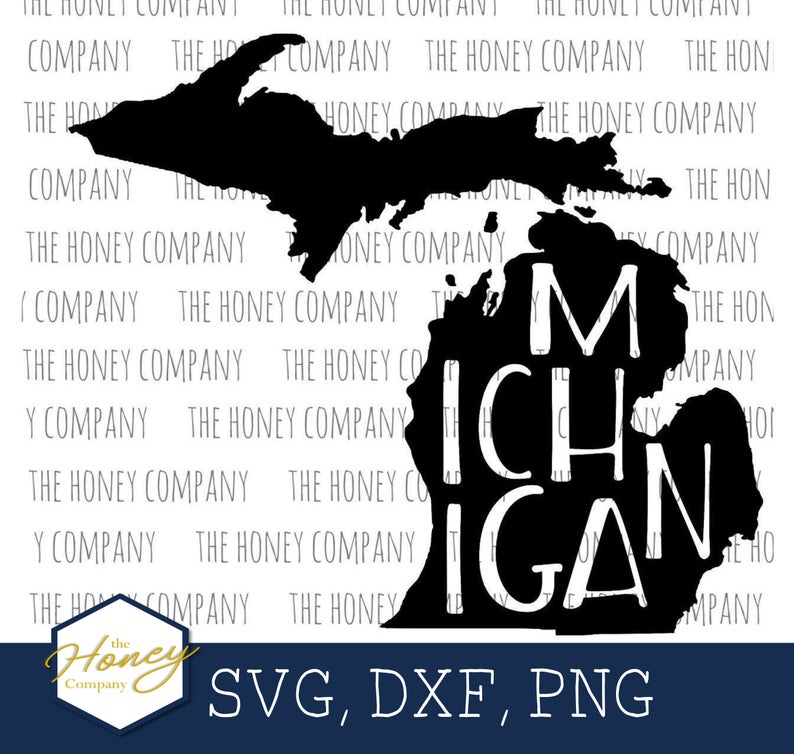 Michigan Outline Vector At Vectorified Com Collection Of Michigan   Michigan Outline Vector 11 