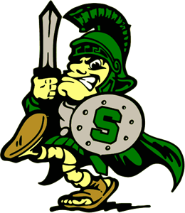260x300 Michigan State Logo Vector