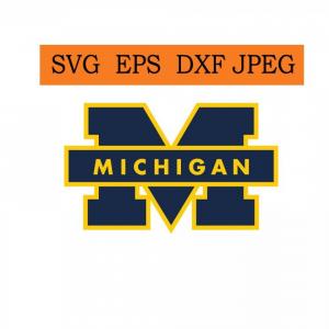 300x300 Vintage Round Label Michigan City Lake Vector Illustration