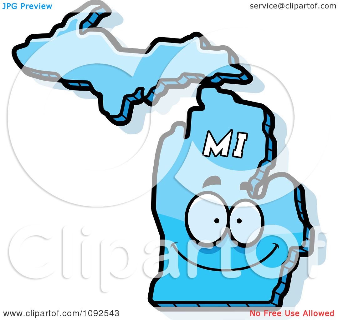 1080x1024 Clipart Happy Blue Michigan State Character
