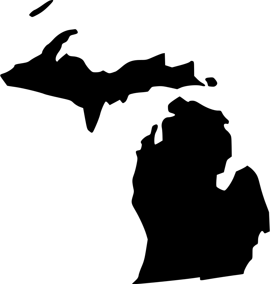 932x980 Michigan Outline Clipart Images Gallery For Free Download