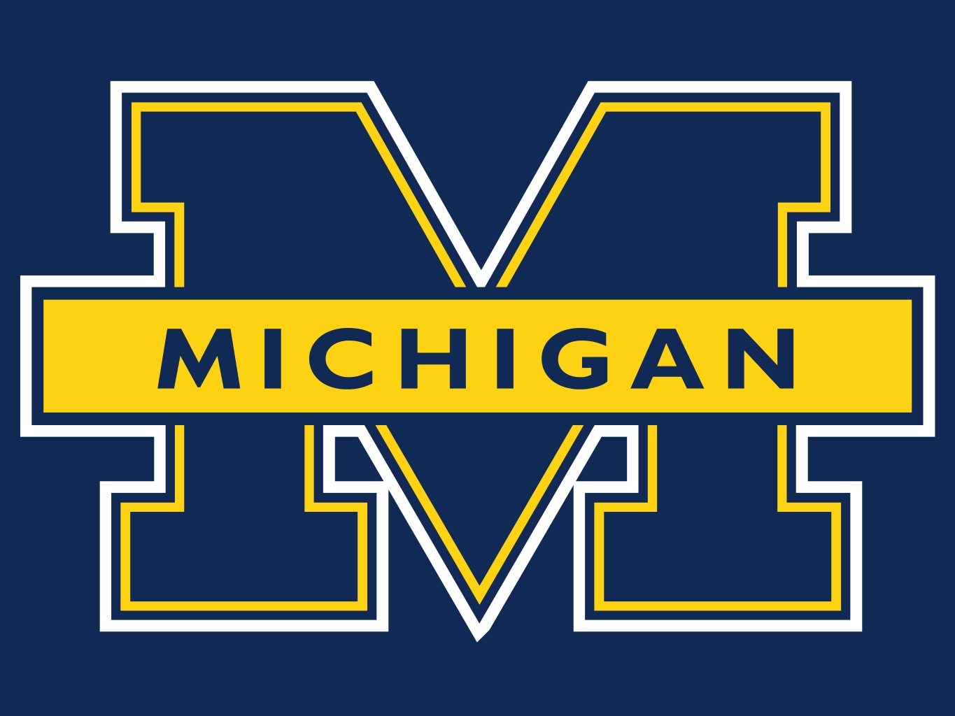 1365x1024 Michigan Wolverines Logos