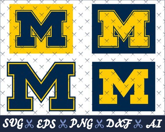 570x456 University Of Michigan, Wolverines Logos, Designs For Cricut