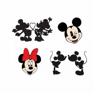 Mickey Mouse Minnie Head Family Vector Image Cutting Plotters 300x300 Mickey Mouse Minnie Head Family Vector Image Cutting Plotters