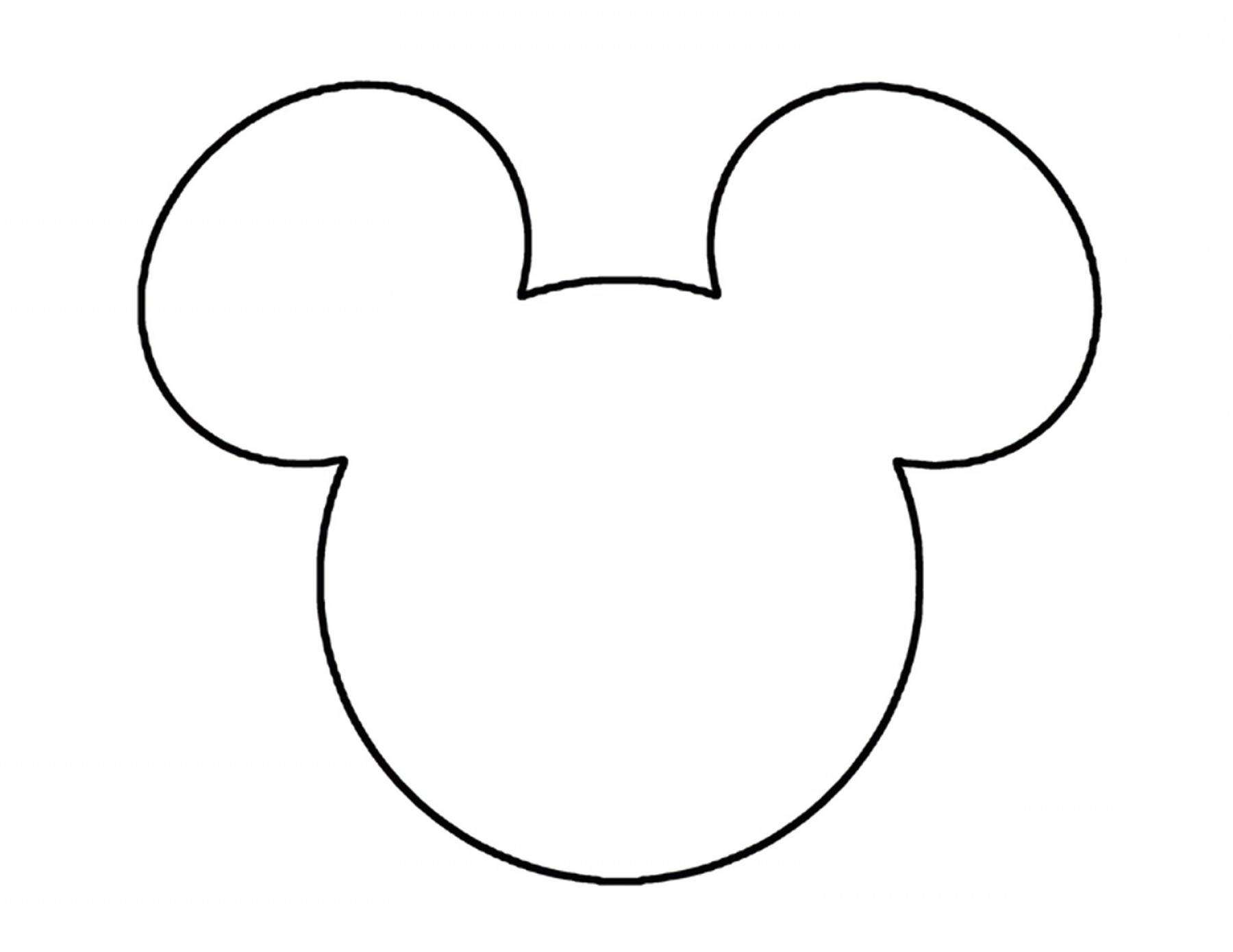 Download Mickey Ears Vector at Vectorified.com | Collection of ...