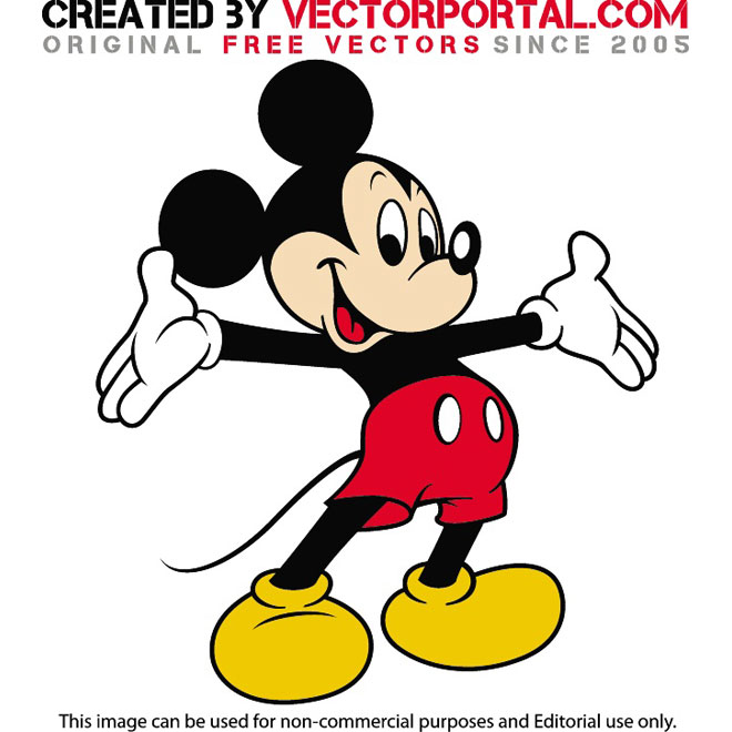 660x660 Mickey Mouse Vector Graphics