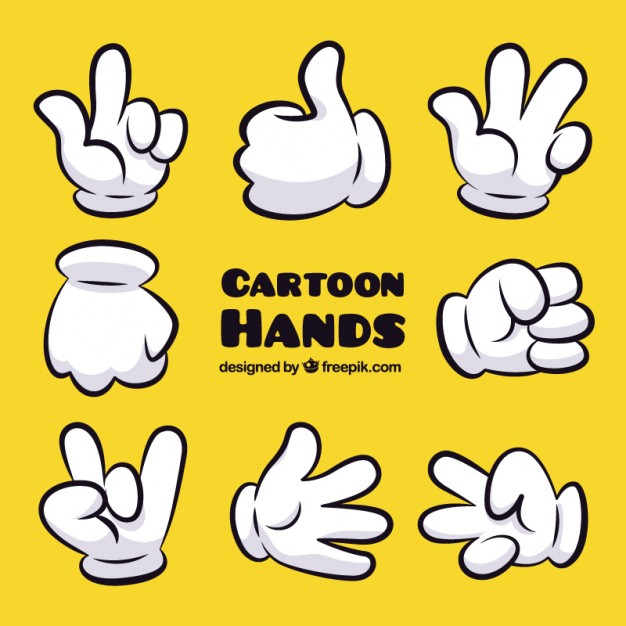 Cartoon Hand Gestures Vector Premium Download 626x626 Cartoon Hand Gestures Vector Premium Download