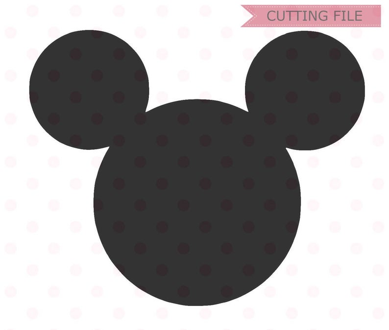794x674 Mickey Mouse Head Mickey Mouse Silhouette Vector And Etsy