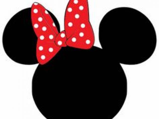 640x480 Mickey Mouse Head Vector