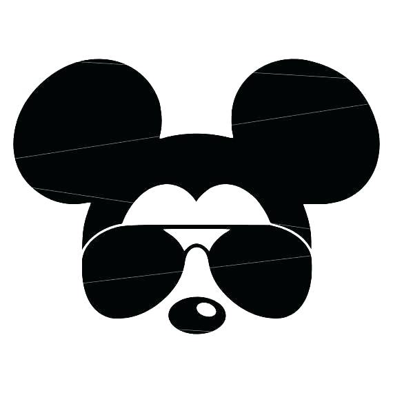 570x570 Huge Collection Of 'mickey Mouse Silhouette Vector' Download More