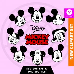 300x300 Mickey Mouse Mickey Mouse Vector Studiogrfx