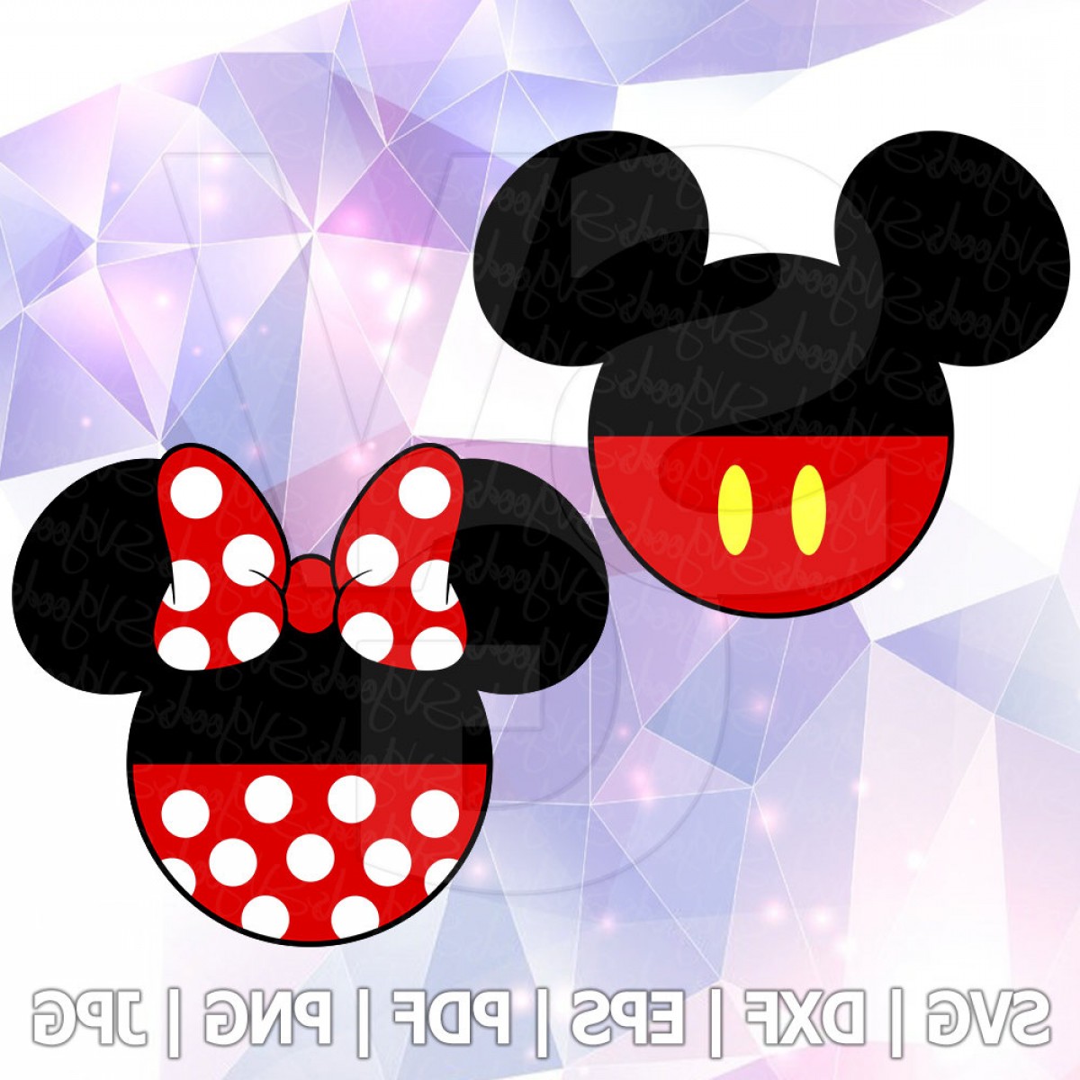 1200x1200 Minnie Mouse Vector Catchsplace