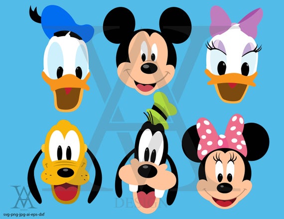 Mickey Mouse Clubhouse Vector at Vectorified.com | Collection of Mickey ...