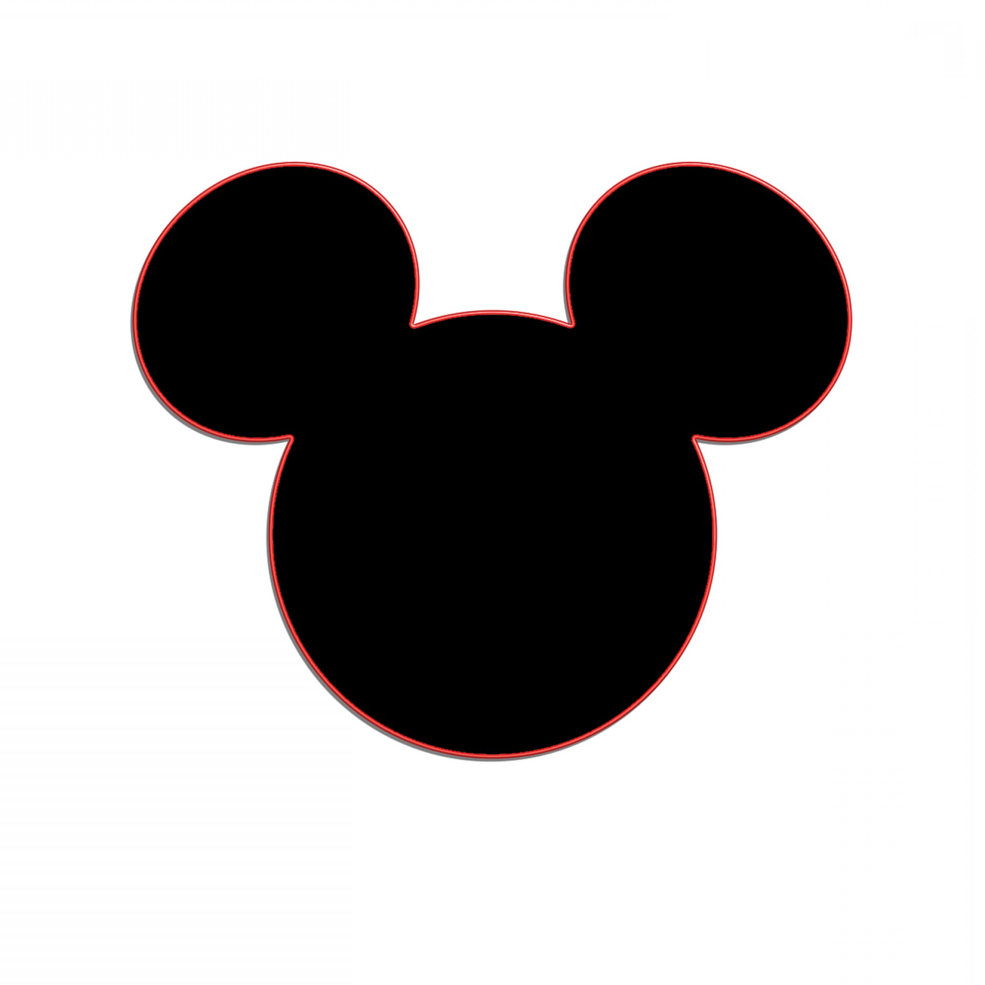 1920x1920 Mickey Mouse Ears Clipart Black And White Soidergi