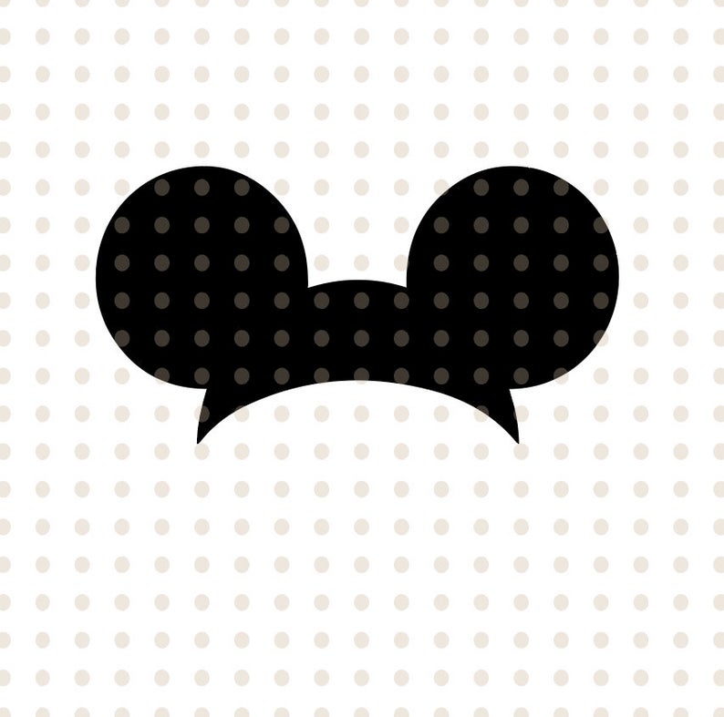 Mickey Mouse Ears Vector At Collection Of Mickey