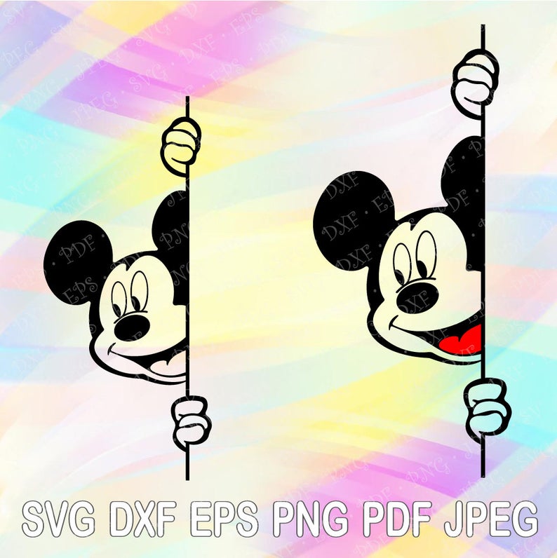 794x796 Png Dxf Mickey Mouse Ears Head Disney Layered Cut Etsy