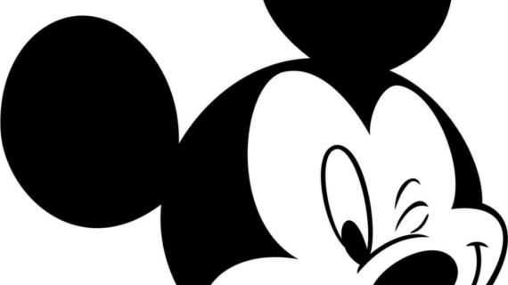 570x320 + Simple Mickey Mouse Vector Brepps Wallpaper