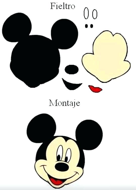 539x751 Face Of Mickey Mouse