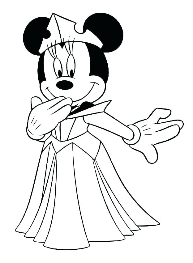 624x851 Mickey Mouse Face Sketch