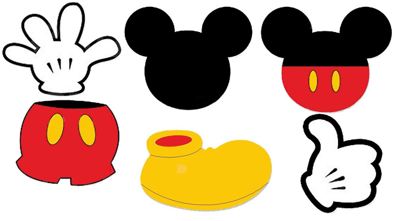 Mickey Mouse Hands Vector at Vectorified.com | Collection of Mickey ...