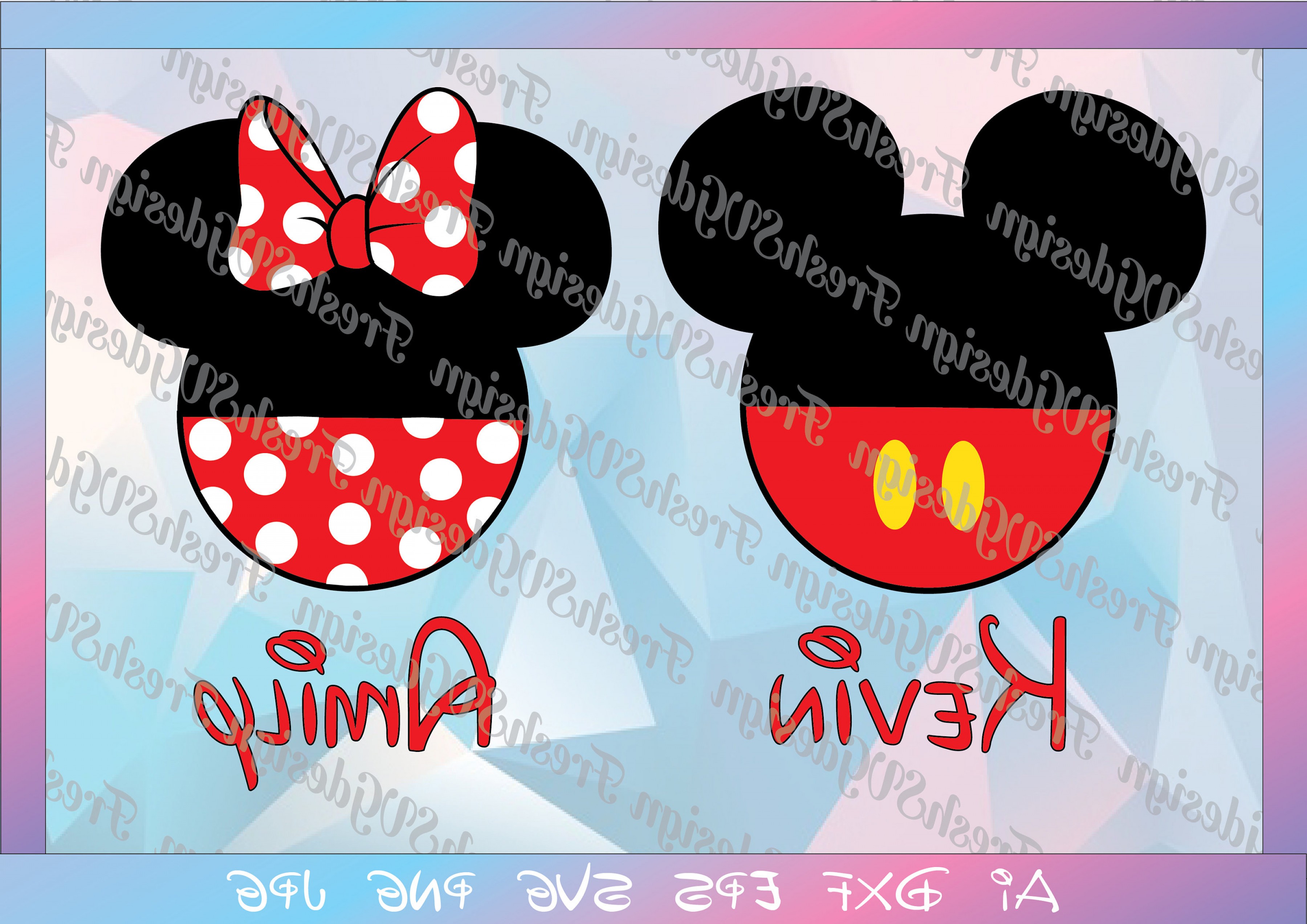 3600x2545 Minnie Mouse Party Hat Vector Createmepink