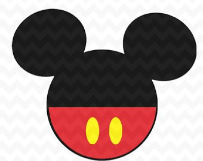 Mickey Mouse Head Silhouette Vector At Vectorified.com 