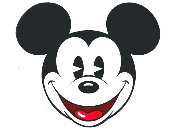 Mickey Mouse Head Shape Template Silhouette At Prince Cut Out 612x459 Mickey Mouse Head Shape Template Silhouette At Prince Cut Out