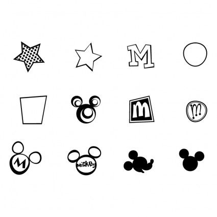 Mickey Mouse Vector Logo 425x425 Mickey Mouse Vector Logo