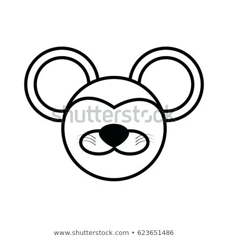 Mickey Mouse Head Silhouette Vector at Vectorified.com | Collection of ...