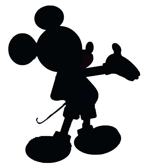 577x660 Free Mickey Mouse Head Silhouette Vector Download Free Clip Art