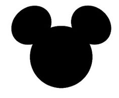 236x195 Mickey Head Silhouette