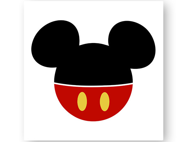 570x452 Mickey Mouse Head