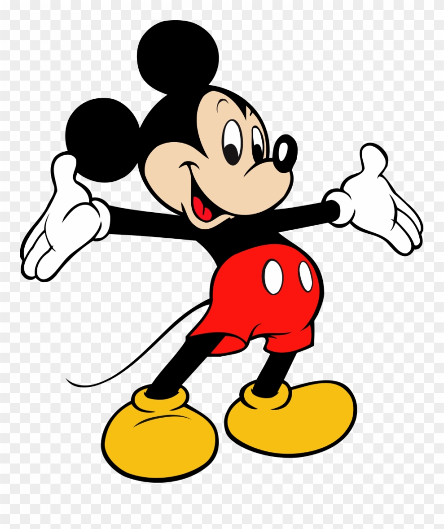 880x1050 Mickey Mouse Vector