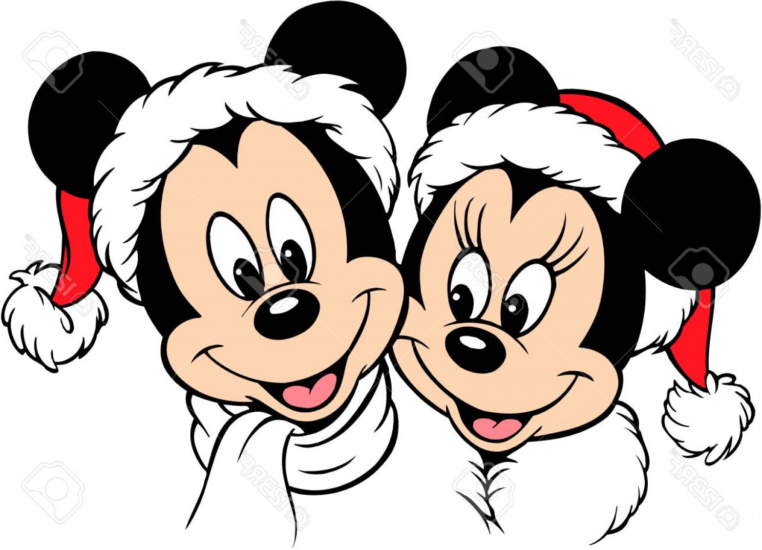 1560x1126 Photominnie Mouse Mickey Mouse Christmas Cap Soidergi