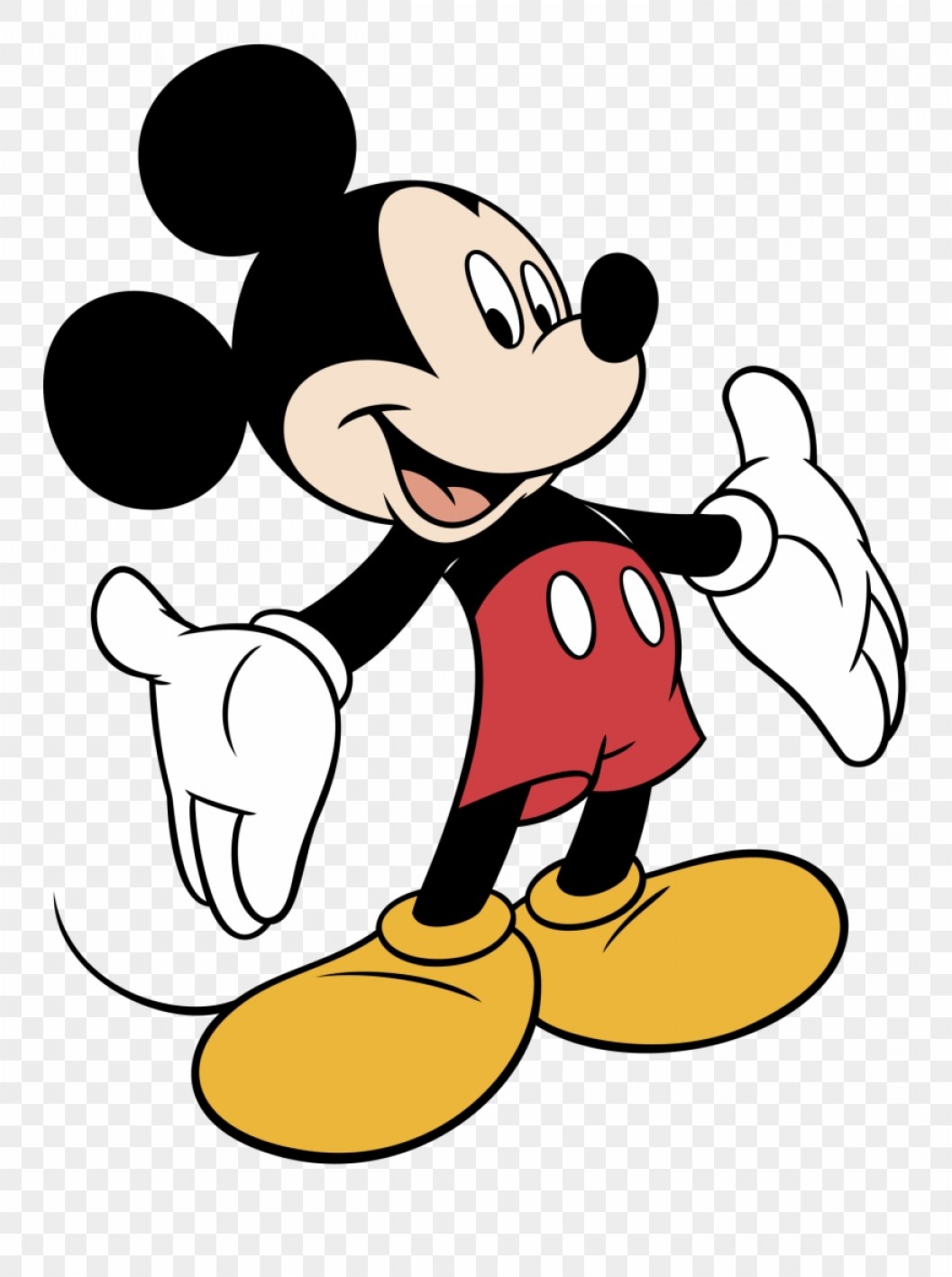 Mickey Mouse Logo Vector at Vectorified.com | Collection of Mickey ...